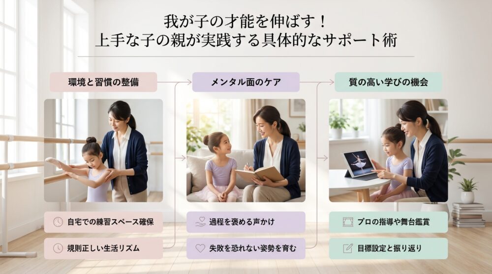 我が子の才能を伸ばす！上手な子の親が実践する具体的なサポート術