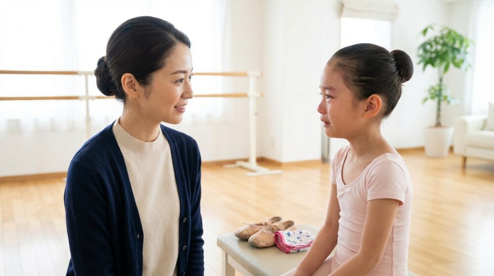 「バレエで子供が泣く…」と悩む方へ！無理せず楽しく通えるようになる5つの対処法