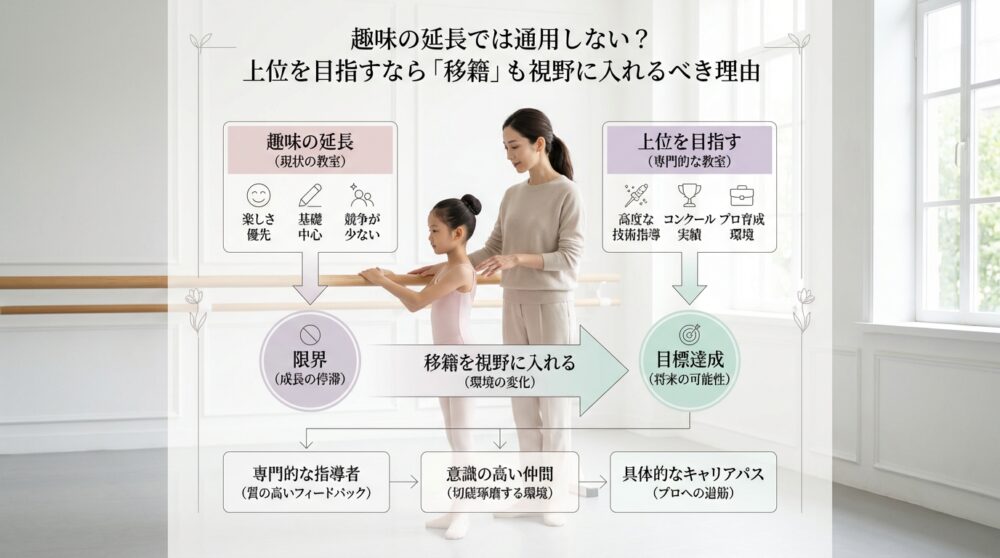 趣味の延長では通用しない？上位を目指すなら「移籍」も視野に入れるべき理由