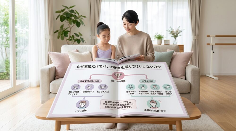 なぜ実績だけでバレエ教室を選んではいけないのか