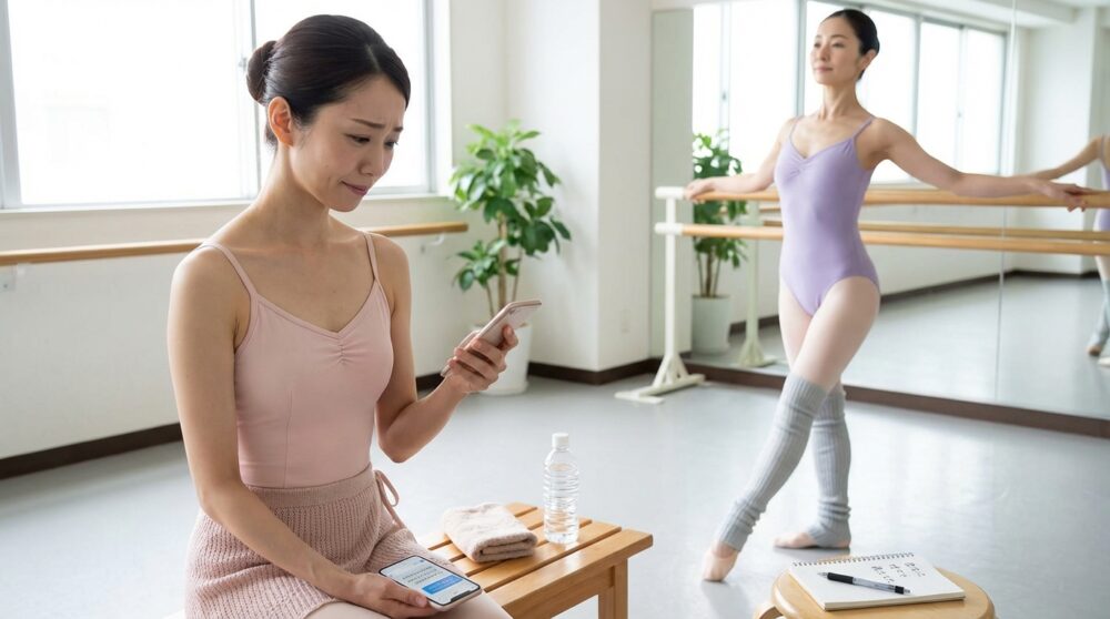 大人バレエの嫉妬が辛い…他人と比べる心をリセットして上達を楽しむ3つの秘訣
