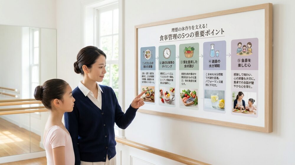 理想の体作りを支える!食事管理の5つの重要ポイント