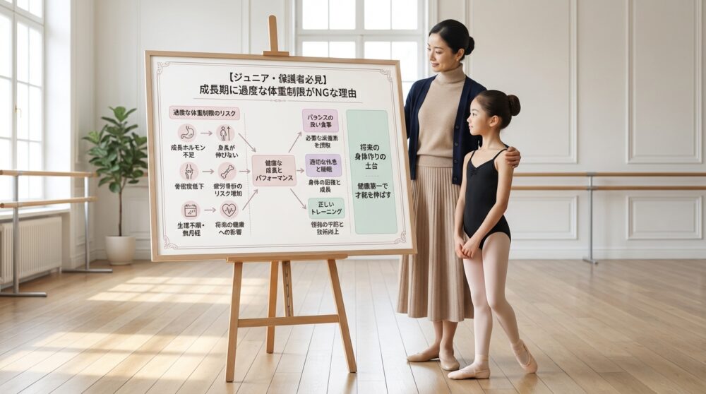 【ジュニア・保護者必見】成長期に過度な体重制限がNGな理由