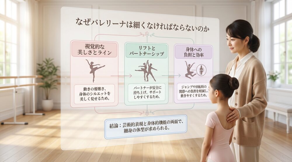 なぜバレリーナは細くなければならないのか