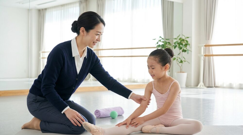 バレエのストレッチで子供が痛いときの解決策！親子で楽しく柔軟性を高める5つのコツ