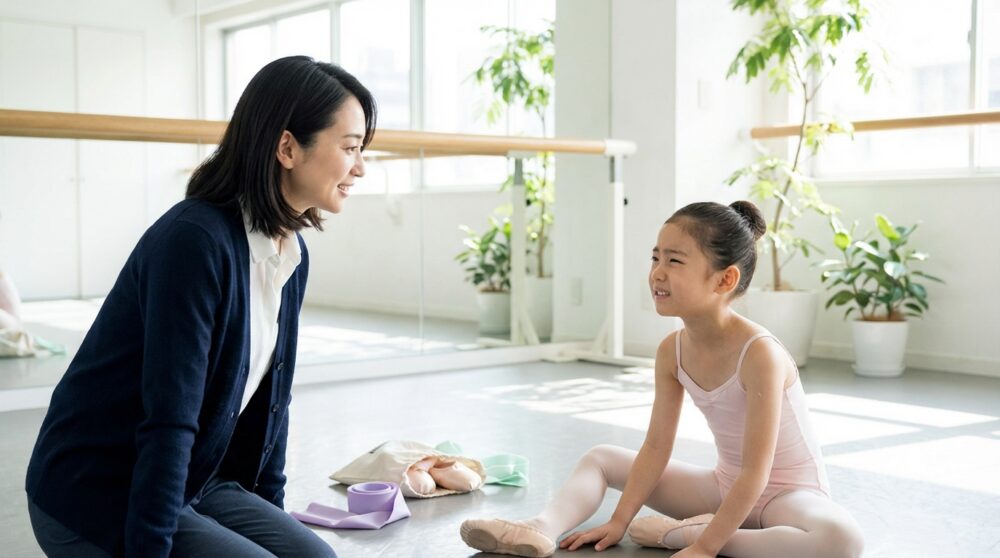 バレエの柔軟が痛い！体が硬い子供でも1日5分で柔らかくなる3つの秘訣