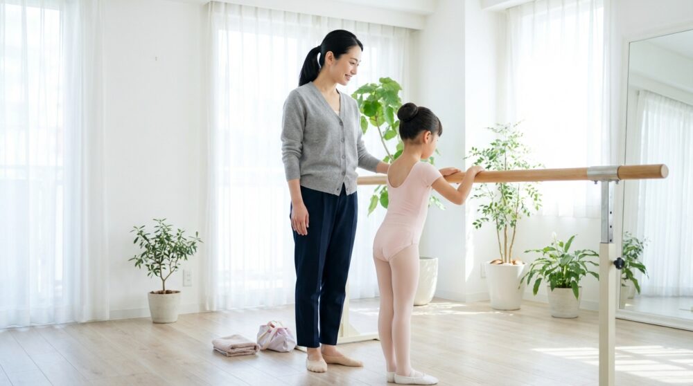 バレエを習う子供の反り腰を改善！親子でできる3つの姿勢ケアと上達のコツ