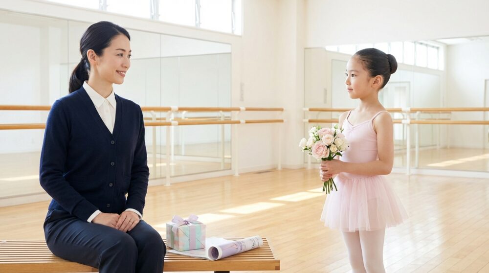 バレエ発表会の花束はいつ渡す？喜ばれる3つのタイミングと知っておきたいマナー
