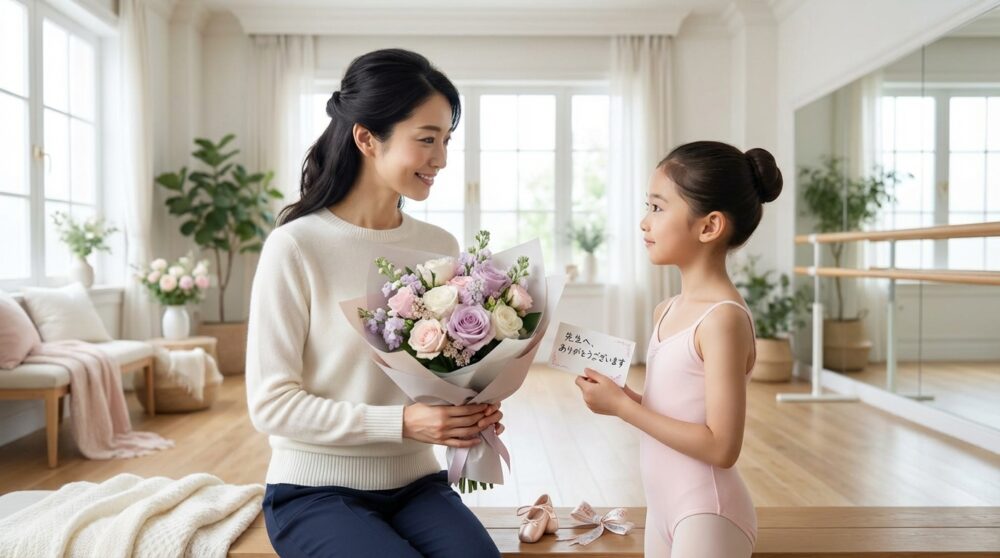 バレエ発表会の先生用花束の選び方！予算相場や喜ばれるおすすめ5選を解説