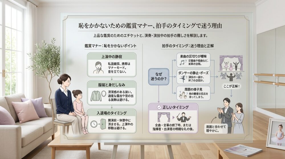 恥をかかないための鑑賞マナー、拍手のタイミングで迷う理由