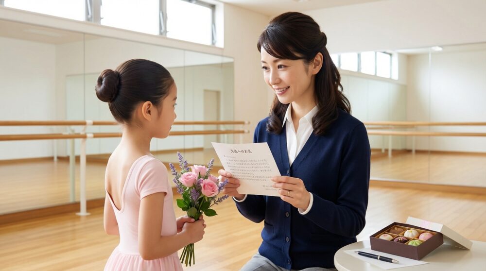 バレエ発表会のお礼メッセージ例文20選！先生に感謝が伝わる丁寧な書き方とマナー