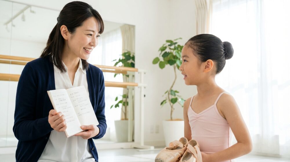 バレエ発表会何時間スケジュールの解説イメージ