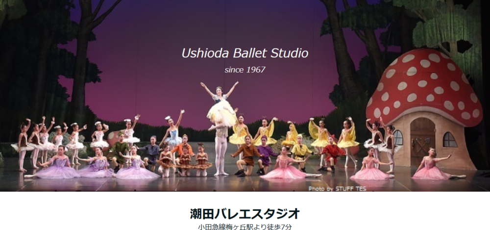 潮田バレエスタジオの公式サイト