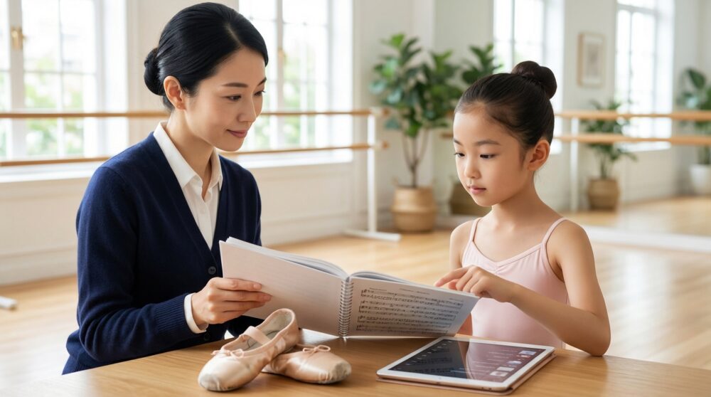 バレエ発表会曲選びの解説イメージ