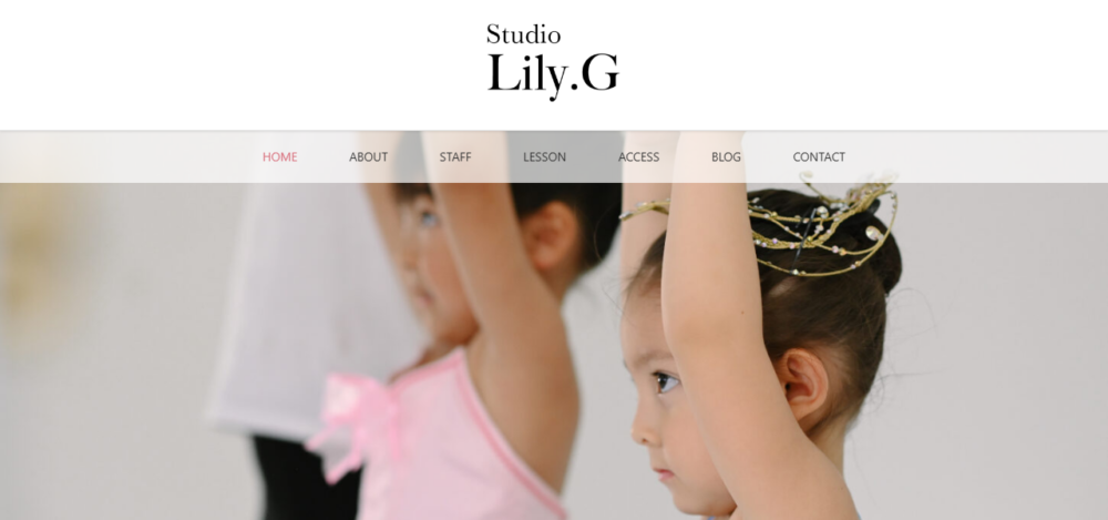Studio Lily.Gの公式サイト
