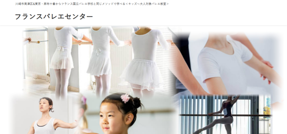 フランスバレエセンターの公式サイト