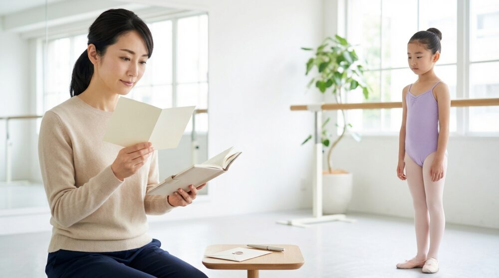 バレエ発表会断り方文例の解説イメージ