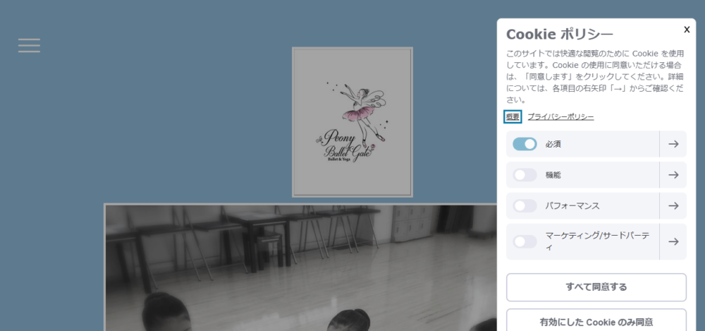 PEONY BALLET GATE(ピオニーバレエゲート)の公式サイト