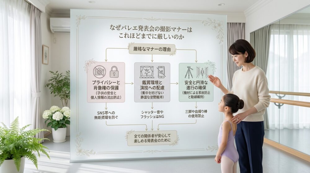 なぜバレエ発表会の撮影マナーはこれほどまでに厳しいのか