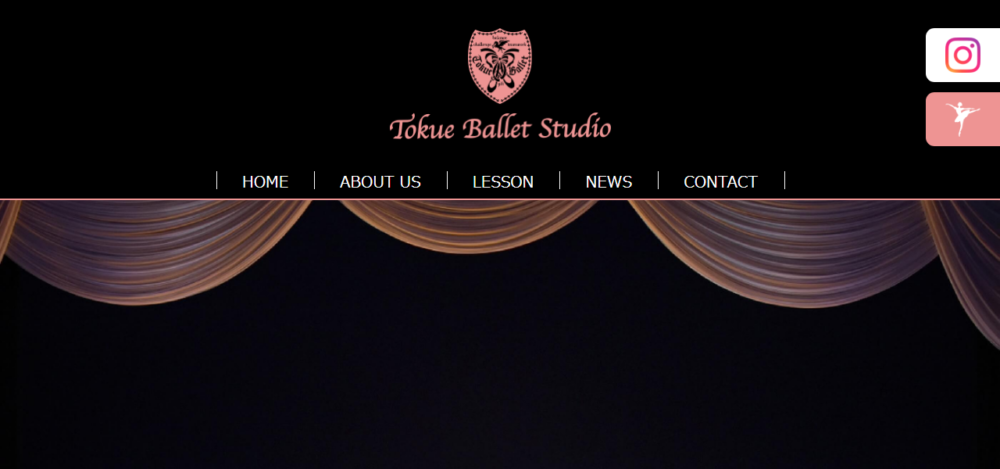 徳江バレエスタジオの公式サイト