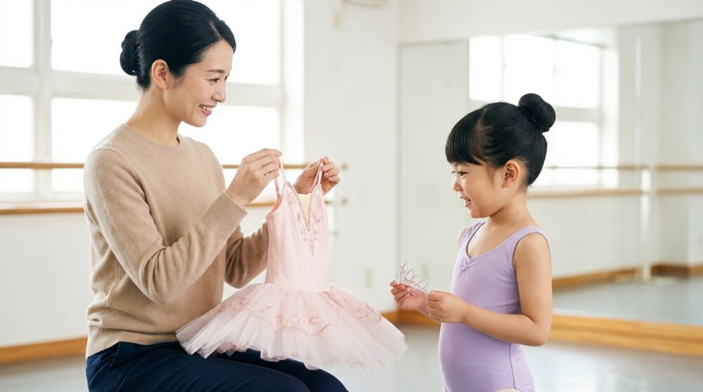 バレエ発表会ソロバリエーションの解説イメージ