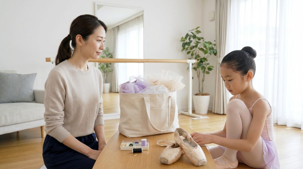 バレエ発表会大変なことの解説イメージ