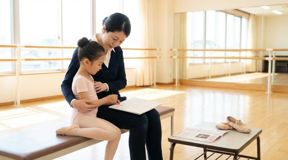 バレエ発表会出ない選択の解説イメージ